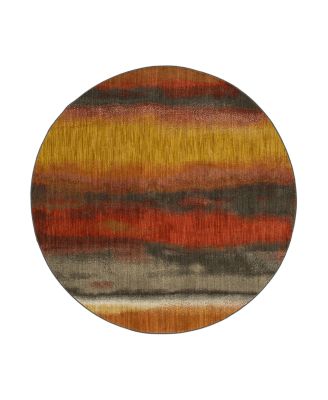 Karastan - Karastan Elements Odin Round Area Rug, 8' x 8'