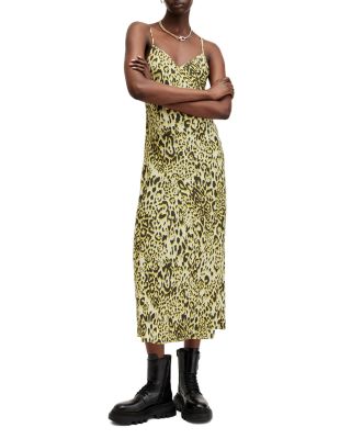 ALLSAINTS Bryony Midi Slip Dress | Bloomingdale's Women
