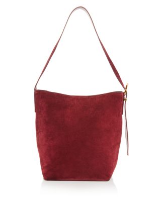 Madewell - The Essential Bucket Tote in Suede