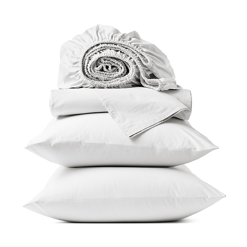 Coyuchi Cotton Percale Sheet Set, Full
