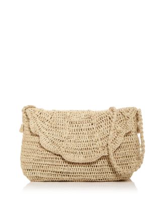 mar Y sol - Marcella Woven Raffia Clutch