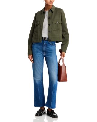 The Scooter High Rise Ankle Bootcut Jeans in It's A Small World
