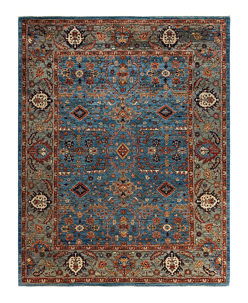Bloomingdale's Serapi M1992 Area Rug, 7'10 X 10' In Light Blue