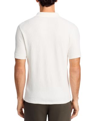 Variegated Texture Polo Shirt