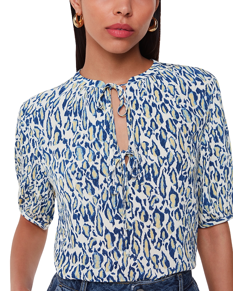 Whistles Flaming Leopard Blouse