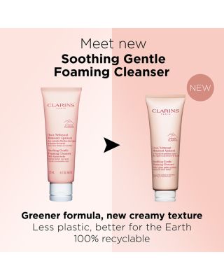 Soothing Gentle Foaming Face Cleanser with Shea Butter 4.2 oz.