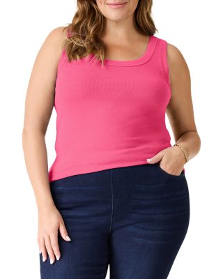 Nic+Zoe Plus Perfect Knit Rib Knit Top