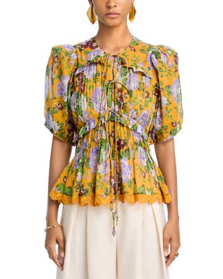 Capri Peplum Hem Top