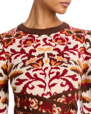 Toucans Cropped Sweater