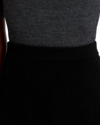 100% Cashmere Midi Skirt - Exclusive
