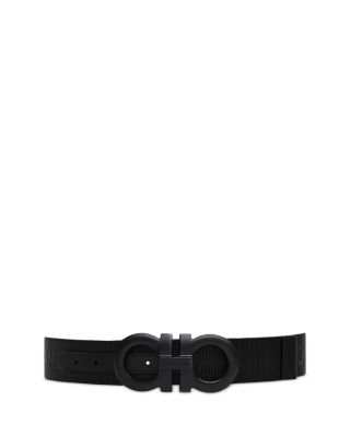 Men's Gancini Buckle Webbing Belt