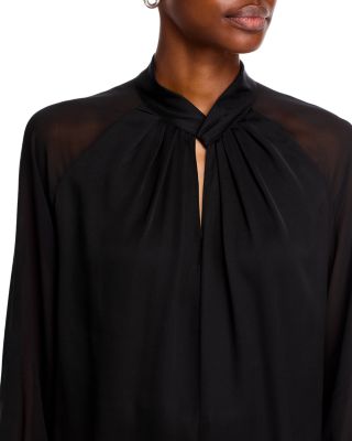 The Valentine Silk Blend Blouse