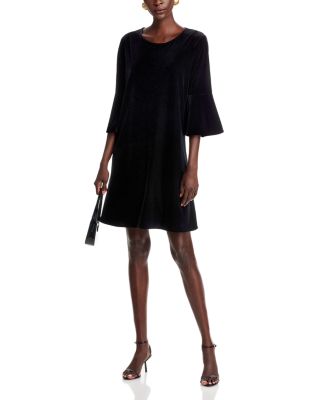 Bella Velvet Bell Sleeve Dress