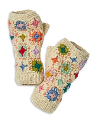 French Knot - Goldie Wool Handwarmers