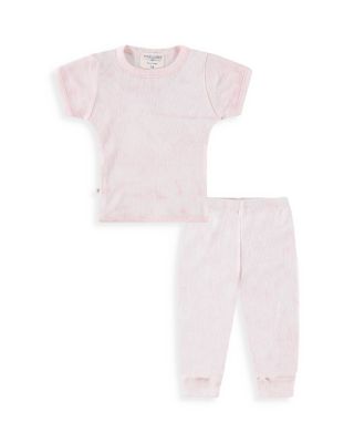 Paigelauren Unisex Ribbed Tee & Pants Set - Baby