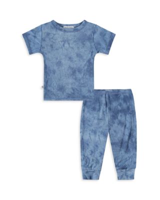 PAIGELAUREN - Unisex Ribbed Tee & Pants Set - Baby