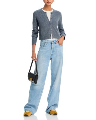 Matilda Crewneck Cardigan Sweater