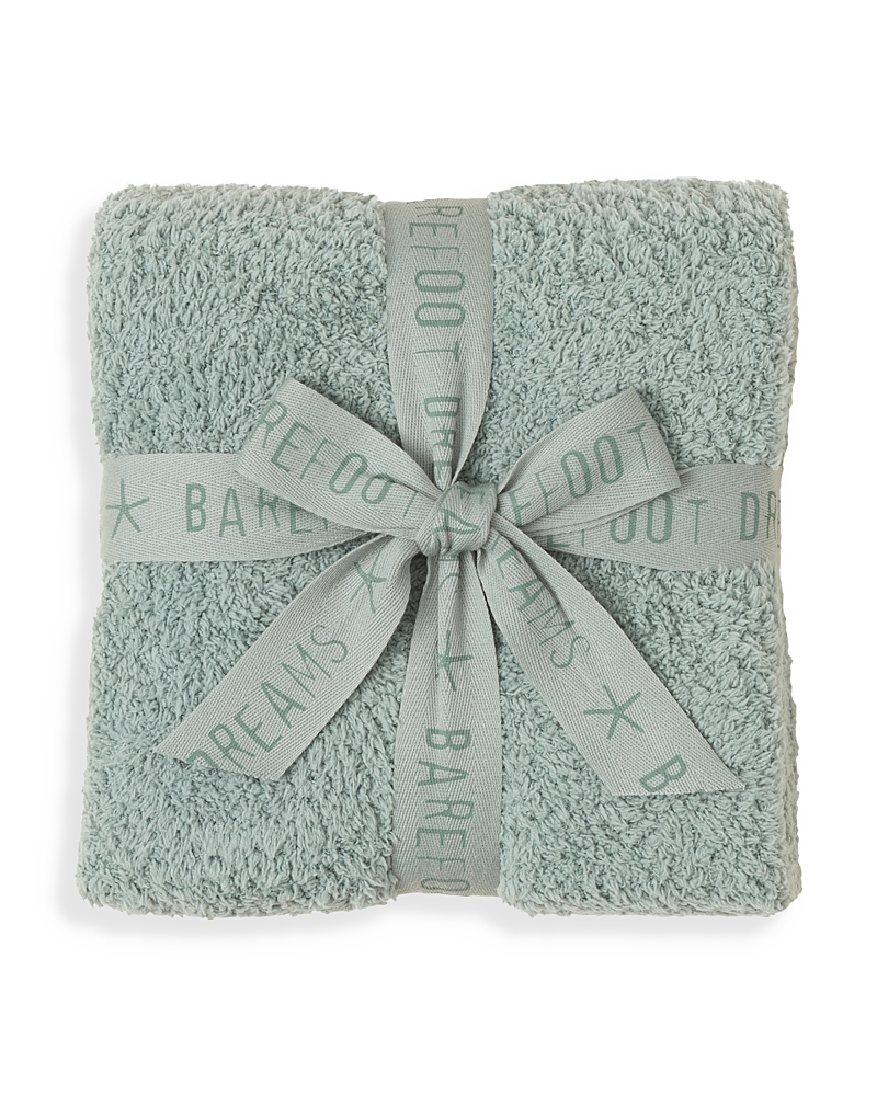 Shop Barefoot Dreams Cozychic Stroller Blanket In Sage Green