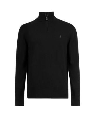 Kilburn Wool & Nylon Regular Fit Quarter Zip Sweater