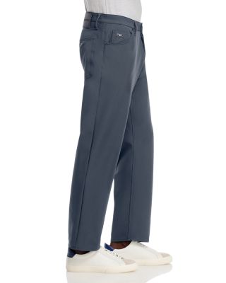 Nylon Stretch Loose Fit Pants 