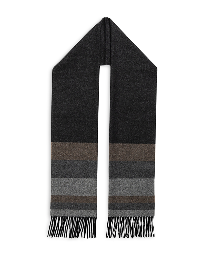 Rodd & Gunn Flaxton Scarf In Grigio Multi