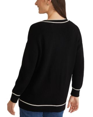 Emma Contrast Trim Cardigan