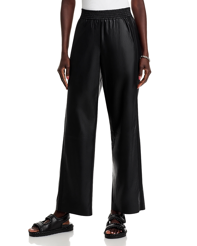 Kobi Halperin Charlize Faux Leather Pants In Black