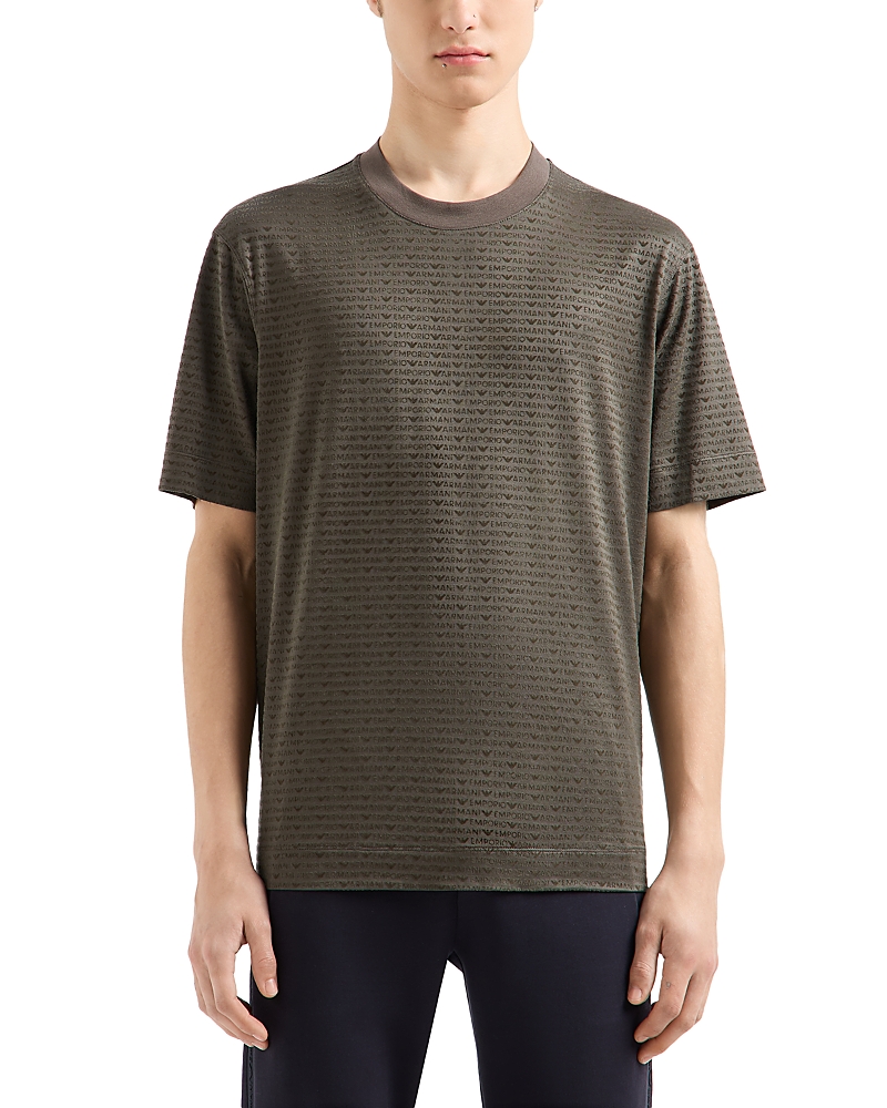Emporio Armani Allover Logo Tee