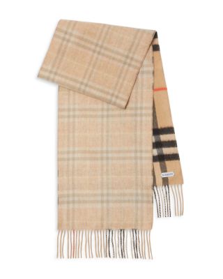 Burberry - Reversible Check Cashmere Scarf
