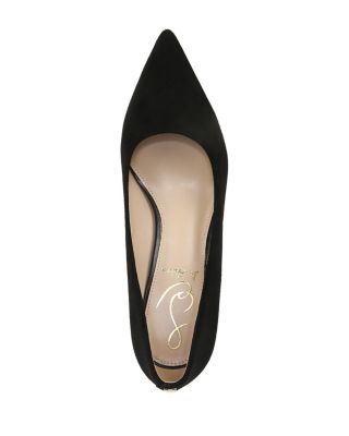 Women's Vienna Pointed Toe Mid Heel Pumps 