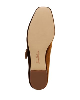 Women's Michaela Square Toe Buckled Mary Jane Flats