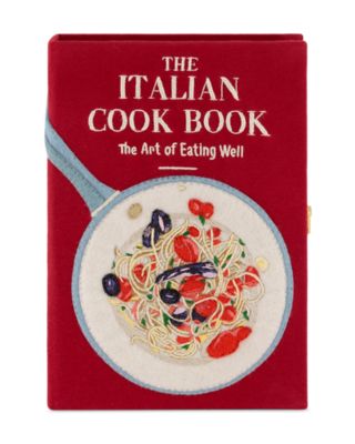 Olympia Le-Tan - The Italian Cook Book Clutch Bag