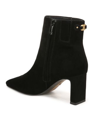 Women&#39;s Saige Pointed Toe Mid Heel Ankle Booties
