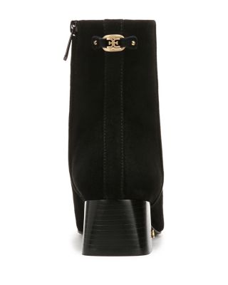 Women's Paige Square Toe Block Heel Ankle Booties