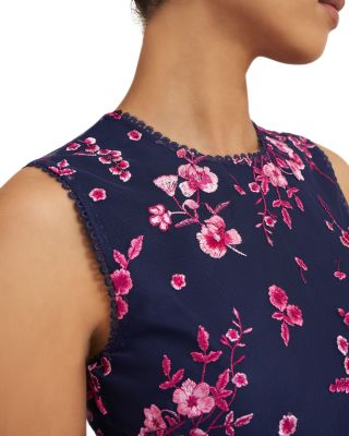 英国発【Hobbs London】Bethany刺繍ティアードドレス HOBBS LONDON Bethany Floral Embroidered Midi Dress