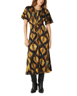 ba&sh - Soleil Printed Midi Dress