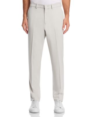 Stretch Wool Slim Fit Suit Pants