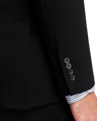 Stretch Wool Unstructured Slim Fit Suit Jacket