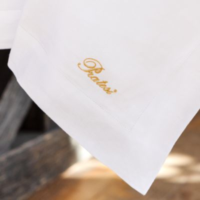 Bianchissima Oblong Tablecloth, 70" x 144"