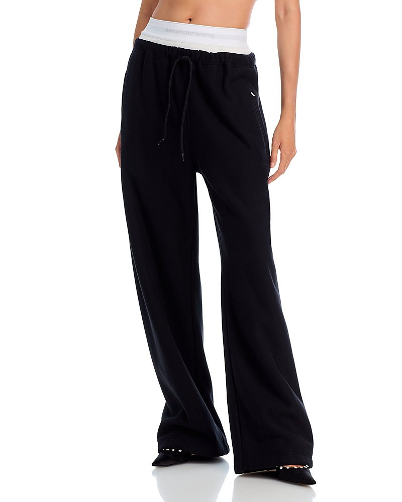 alexadnerwang. t Wide Leg Sweatpants