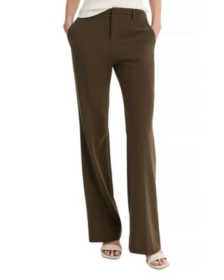 Vince High Rise Flare Leg Pants | Bloomingdale's