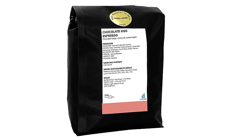 Gocoffeego Flatlands Chocolate Kiss Espresso - 2 Pound Bulk Bag In Brown