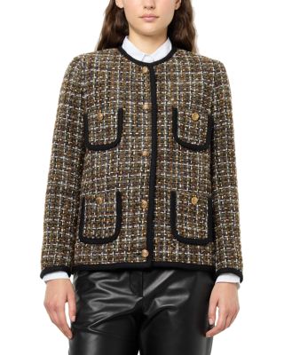 Gerard Darel Margaux Textured Jacket