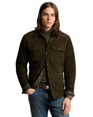 Polo Ralph Lauren - Reversible Suede Taffeta Shirt Jacket