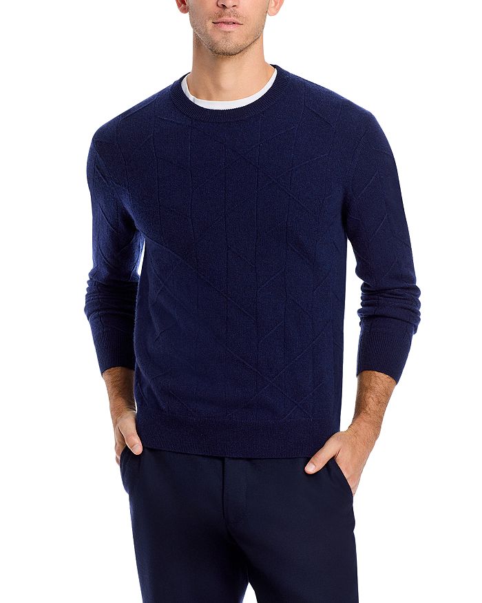 The Men s Store at Bloomingdale s Cashmere Crewneck Sweater Exclusive Bloomingdale s