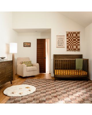 Palma 4 in 1 Convertible Crib with Toddler Bed Conversion Kit