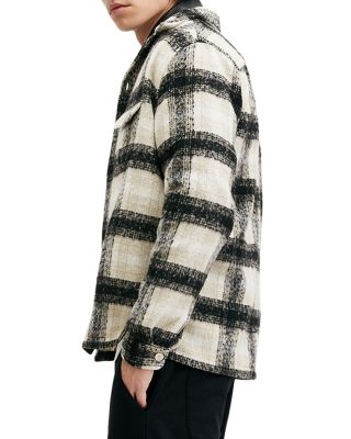 Lapse Relaxed Fit Plaid Shirt Jacket 