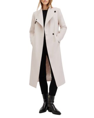 Allsaints Riley Wool Blend Coat