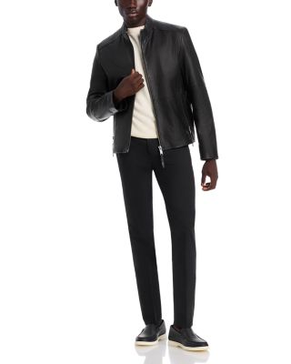 Lokis Slim Fit Leather Jacket