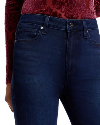 Laurel Canyon High Rise Flare Jeans in Manifesto